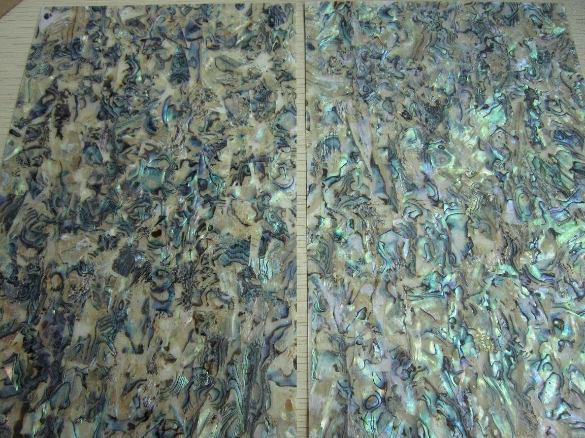 2A Grade Paua Shell Laminate, Paua Shell Veneer Jewelry From New Zealand Abalone Shell