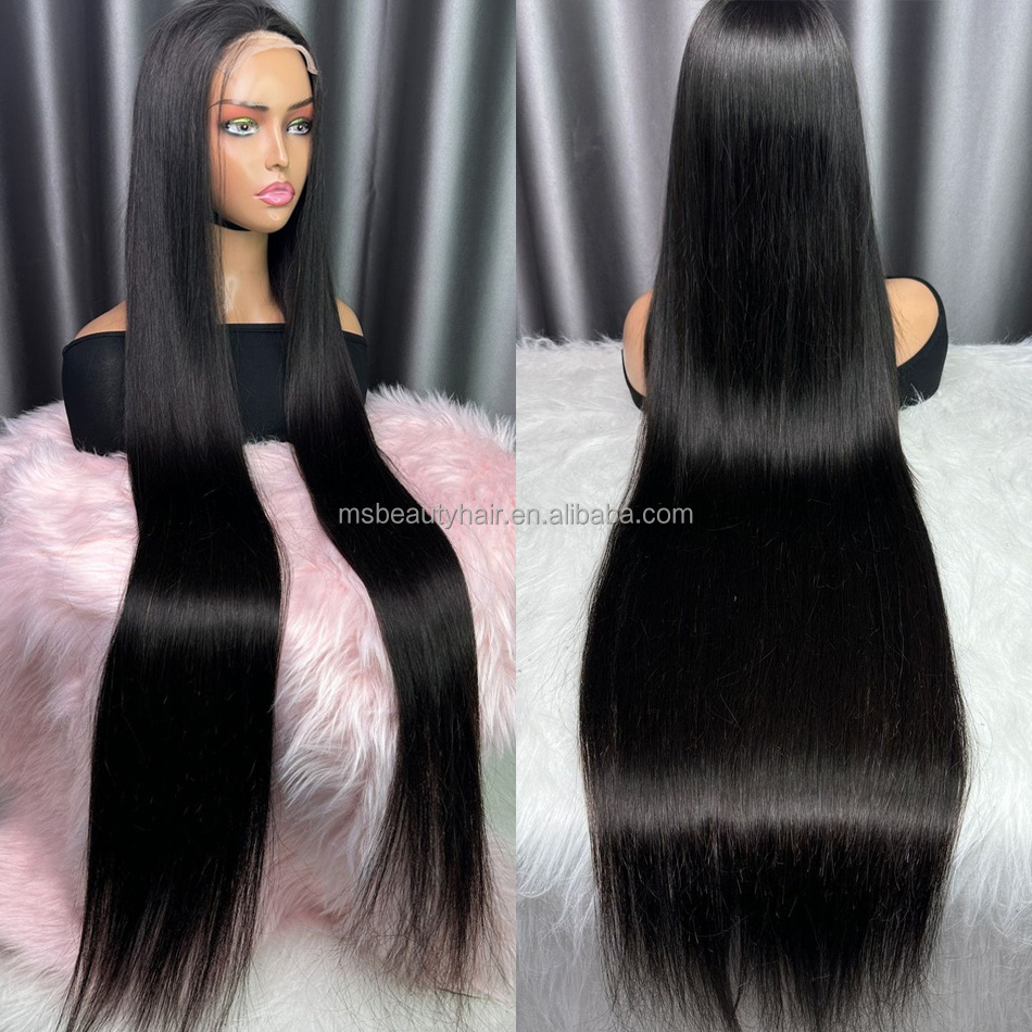 40 inch human hair full lace front wig cuticle aligned raw hair 13x4 human hair lace front wig hd lace front wig for black women