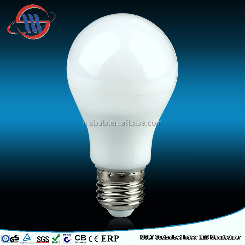 Manufacturer China ultrasonic LED bulb A19 E27 110V