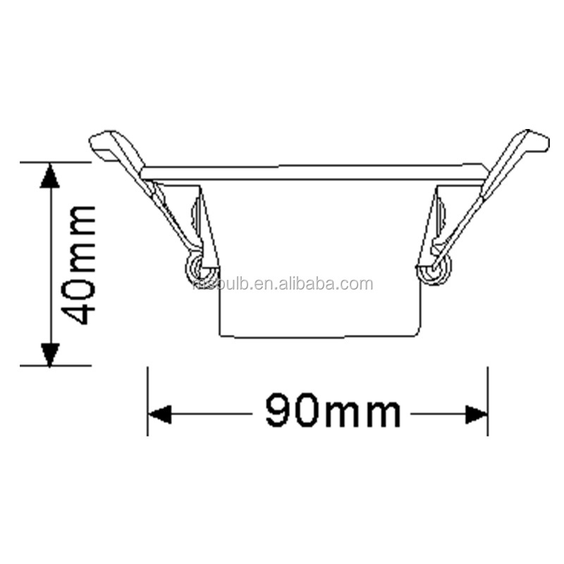 Competitive Price Mini 6 Inch LED Retrofit Recessed Downlight