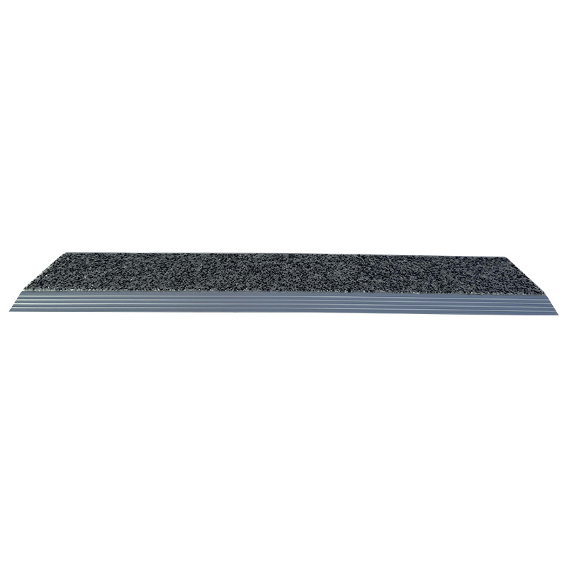 Anti Slip Aluminum Base Carborundum Insert Step Edging Stair Tread Cover Heavy Duty Stair Nosing