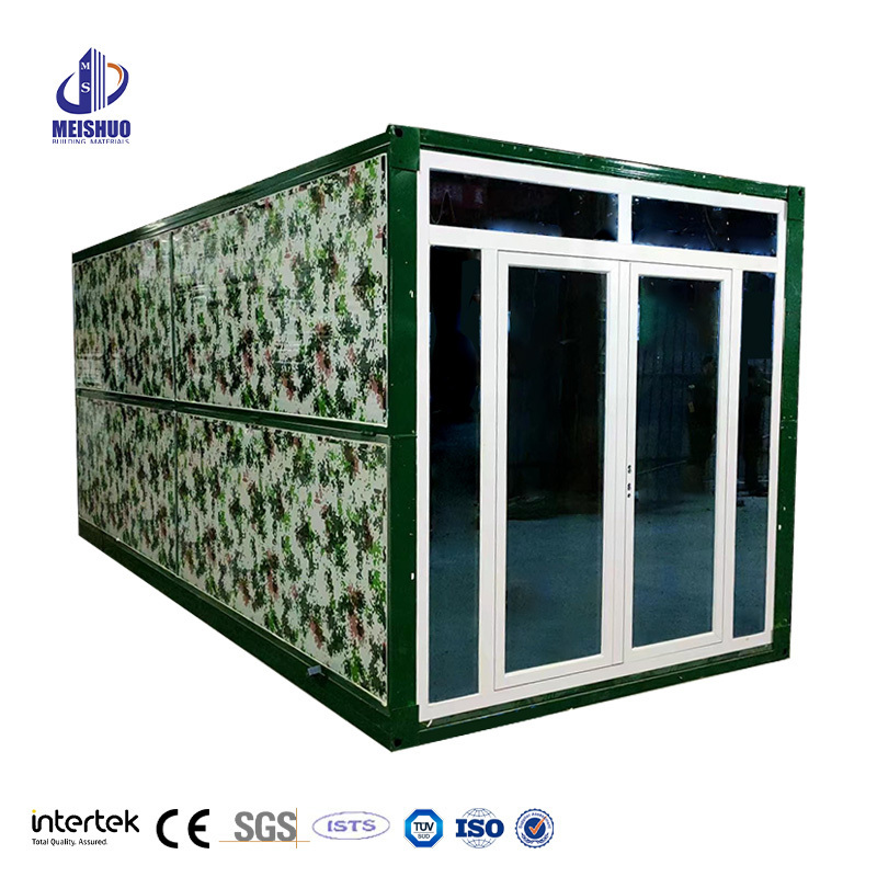 20ft 40ft modular affordable modern movable double story two story prefab container house