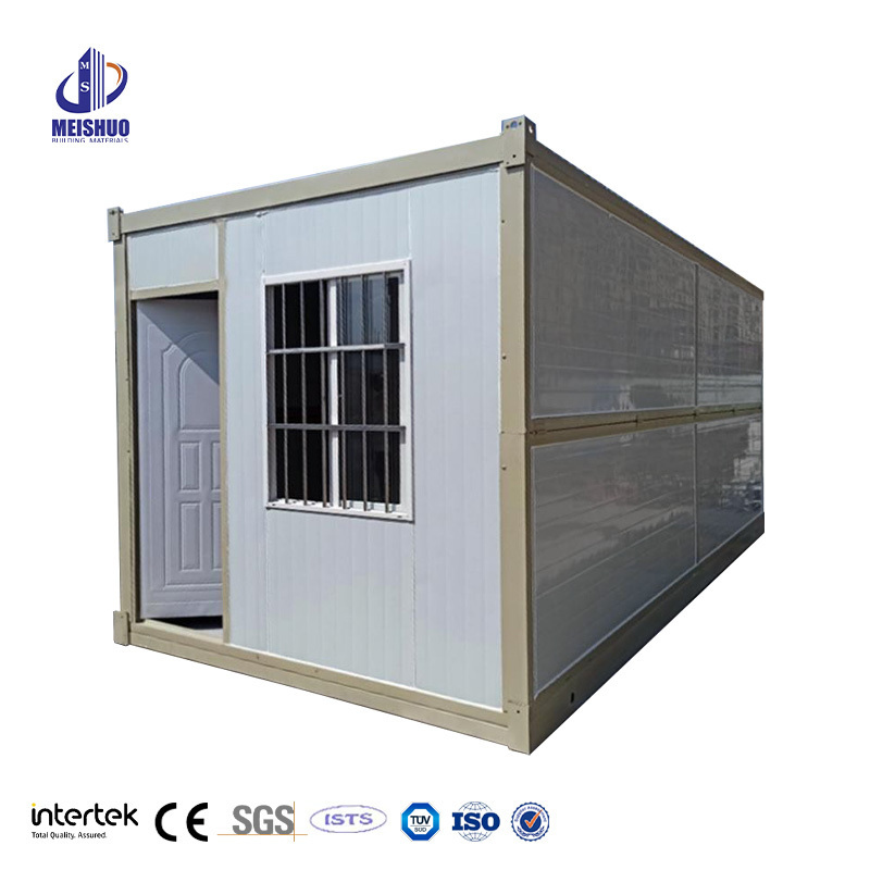 20ft 40ft modular affordable modern movable double story two story prefab container house