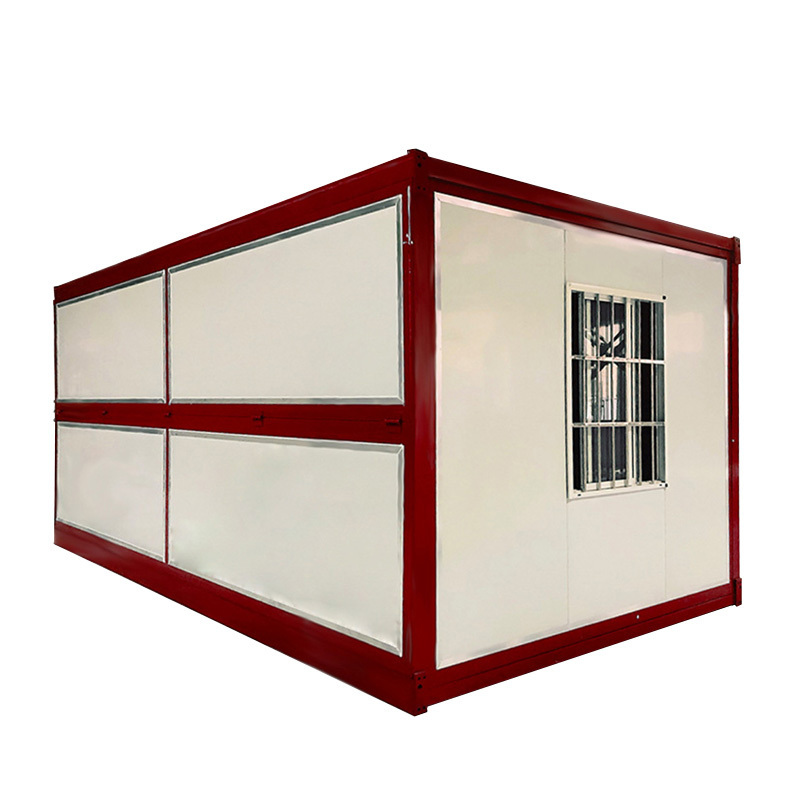 New Style Light Steel Prefab Movable Folding Container House Hurricane Proof  Bungalow Stackable Prefabricated Home Warehouse