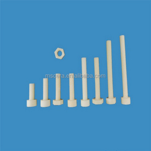 Insulator Porcelain Parts M6 Alumina/Zirconia Ceramic Screw