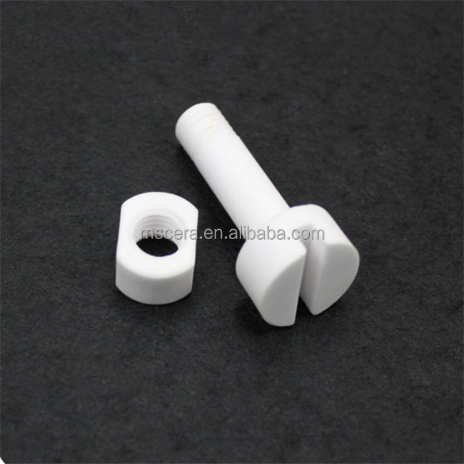 Insulator Porcelain Parts M6 Alumina/Zirconia Ceramic Screw