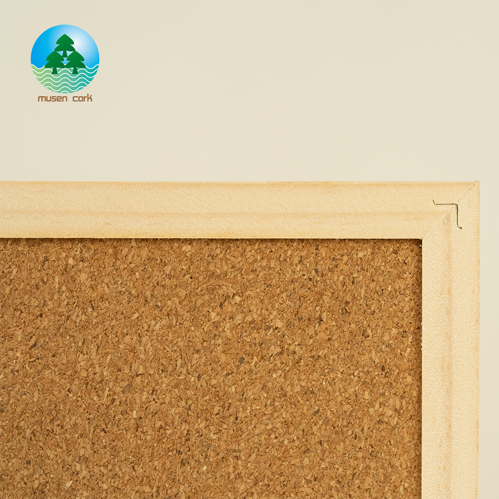 Factory Wooden 60*40cm Frame Wall-mounted Bulletin Pin Notice Corkboards Message Cork Board Bulletin Boards