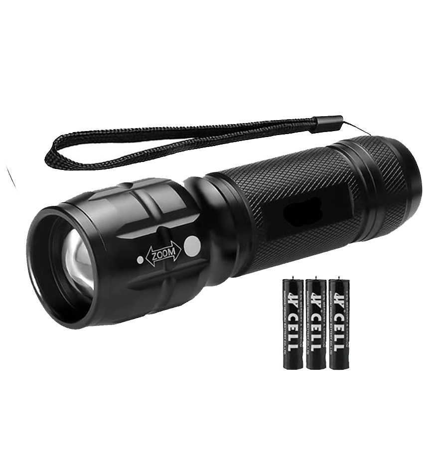 1000 High Lumens Bright Small Flashlight Zoomable Waterproof Adjustable Brightness mini tactical aaa battery flashlights