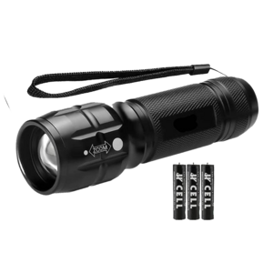 1000 High Lumens Bright Small Flashlight Zoomable Waterproof Adjustable Brightness mini tactical aaa battery flashlights