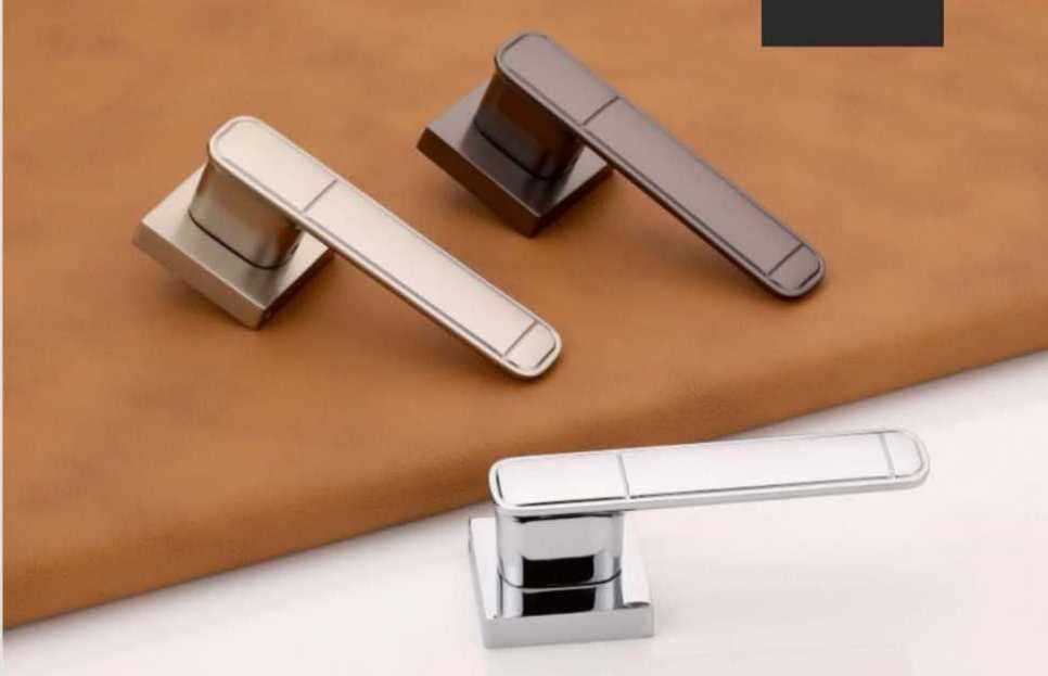 Luxury Finished Modern zinc mortice Handles Door handles furniture handles door hardwares