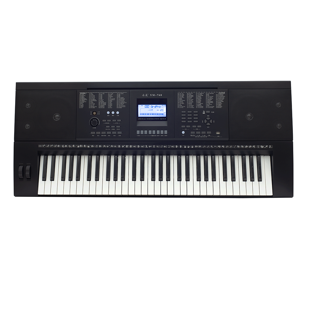 Factory direct sale Customization Professional 61 keys Yongmei brands Musical electronic keyboard