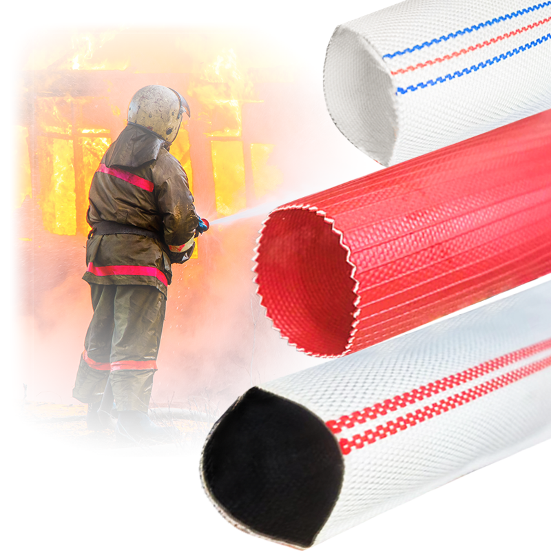 Fire Hose Fireman Hose Professional Manufacturer Provide Customized Services Different Sizes And Colors Canvas Fire Fighting Hos