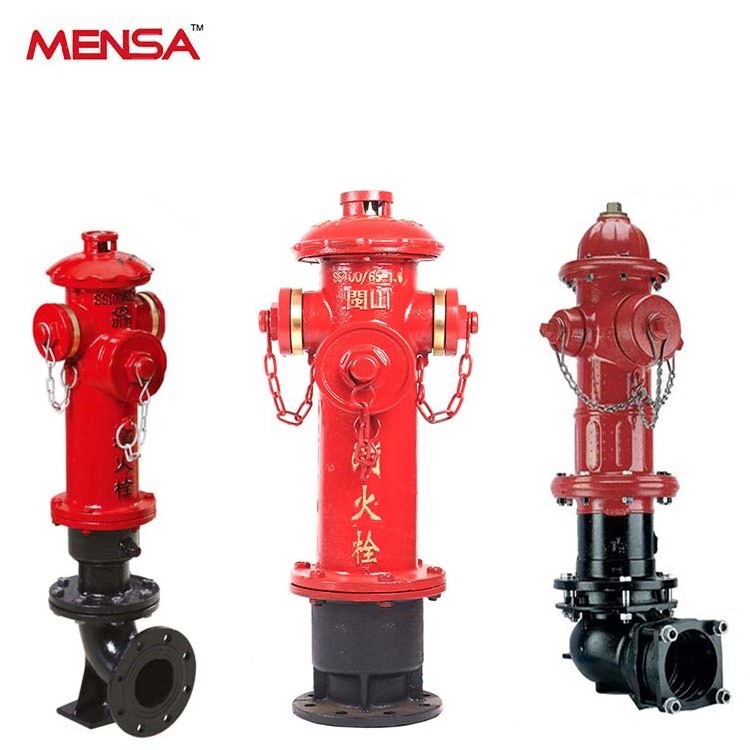 Outdoor ground fire hydrant for sale with certification in fire fighting use