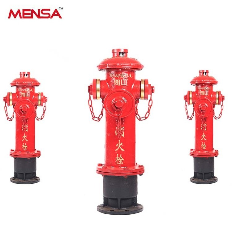 Outdoor ground fire hydrant for sale with certification in fire fighting use