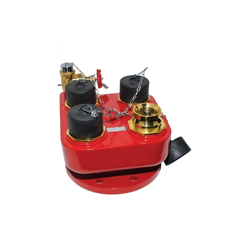 2 Way Fire Breeching Inlet Valve for Dry Risers Using in Fire Fighting System