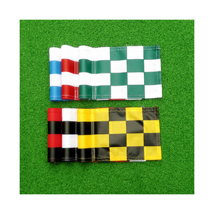 18*12cm  51*36cm Solid Golf Hole Cave Flagpole Checker Flags Competition Digital LOGO Flag for Golf Club