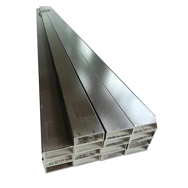 Fiberglass Rectangular Tube Pultruded FRP Box Section Hollow Tube Plastic Square Pipe