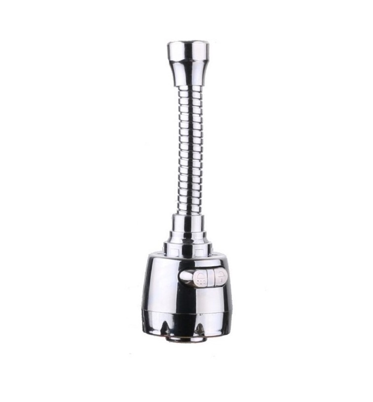 360 Degree Flexible Nozzle Spout Water Saving Kitchen Sink Tap Faucet Extender bathroom Kitchen Faucets Faucet Spray Head