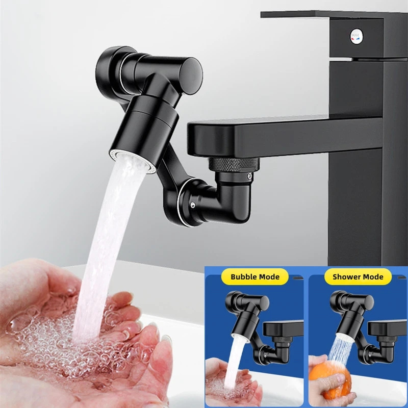 Universal 1080 Rotation Faucet Extender Spray Head Anti Splash Filter brass copper alloy Kitchen Faucets Water Saving Sprayer