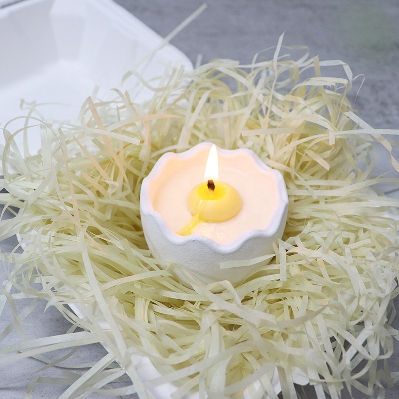 L223 MSH Hot Sale High Quality Creative Smile Egg Unique Scented Candles High End Scented Candles For Home Decoration