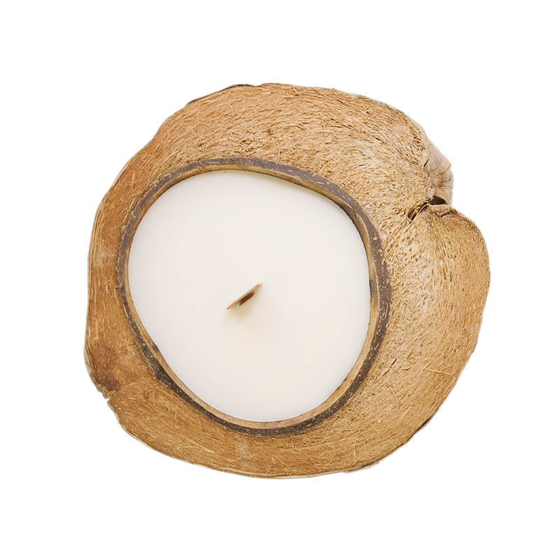 G106 Wholesale Hot Style  Soy Wax making Plain Coconut scented candle for live bedroom decoration