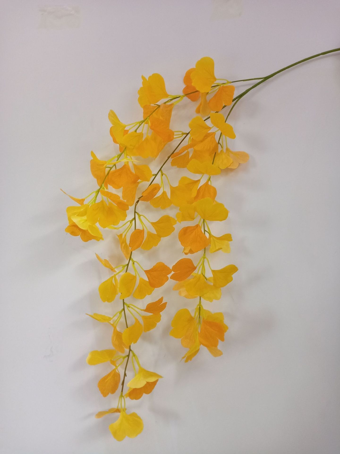 E286 Artificial Hanging Azalea Leaves Gingko Leaves Wall Hanging Green Plant Ivy Leaf Home Wedding Decoration Plant