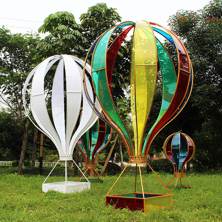 I280 Large Hot Air Balloon Window Decoration Shopping Opening Celebration Props Wedding Wall Decoration