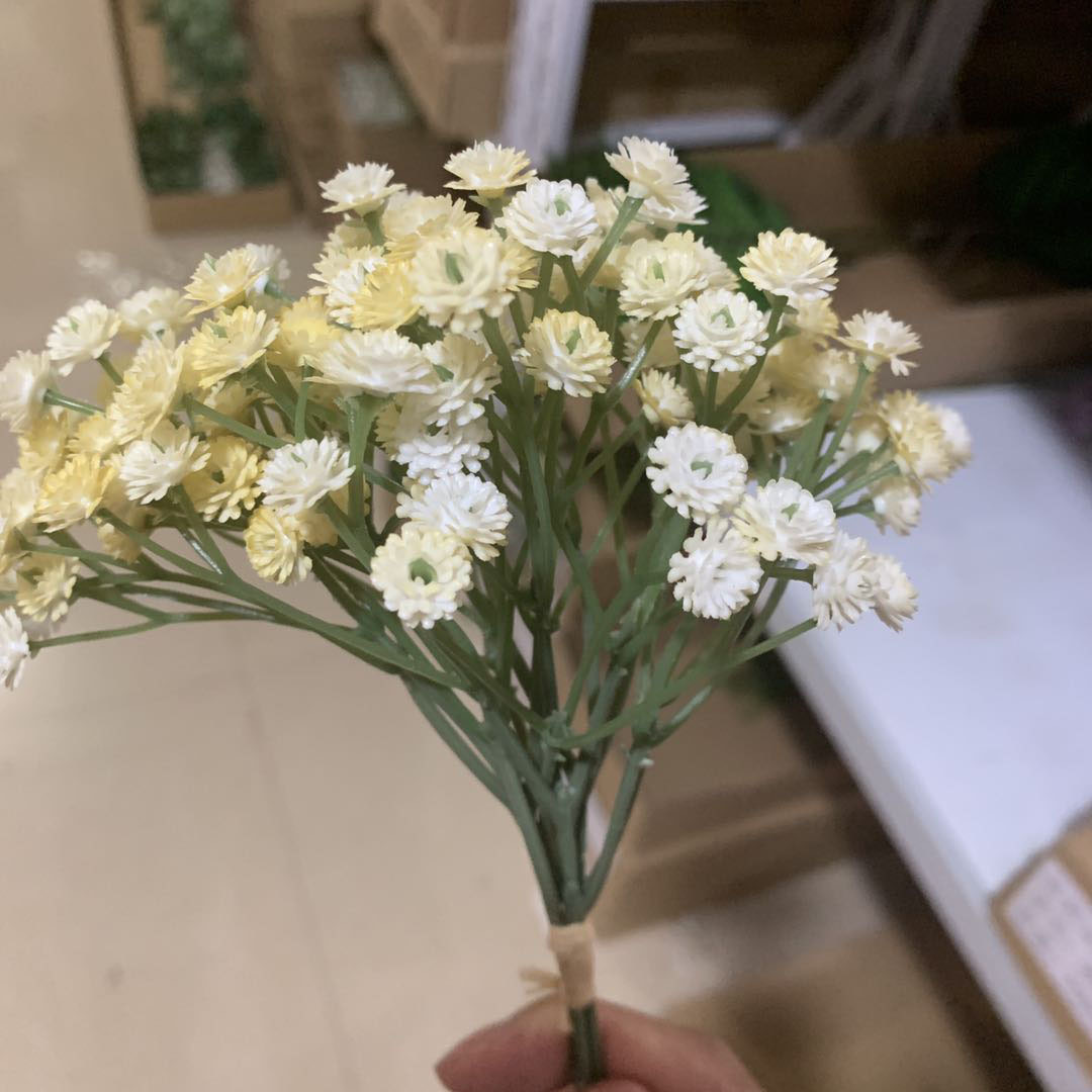 R006 Baby Breath Flowers Artificial Gypsophila Plants Bouquets For Wedding Party Home Garden Decoration Babies Breath Flower