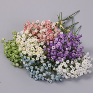 R006 Baby Breath Flowers Artificial Gypsophila Plants Bouquets For Wedding Party Home Garden Decoration Babies Breath Flower