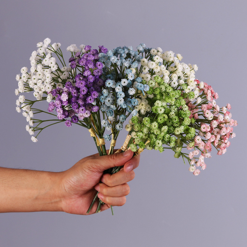 R006 Baby Breath Flowers Artificial Gypsophila Plants Bouquets For Wedding Party Home Garden Decoration Babies Breath Flower