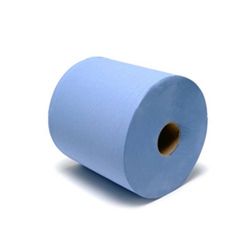 Eco-friendly  Hand Paper Towel Blue Paper Rolls Tissue Blue Toilet Paper Roll