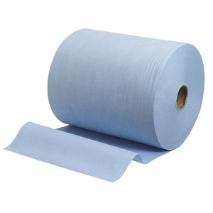 Eco-friendly  Hand Paper Towel Blue Paper Rolls Tissue Blue Toilet Paper Roll