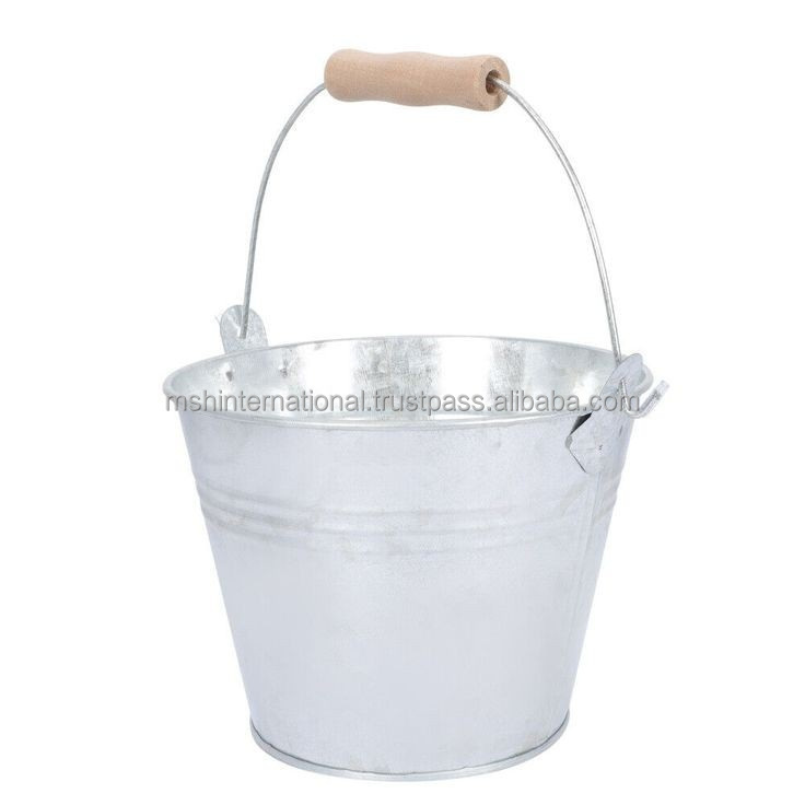 Water Pail Water Ice Beer Bucket Factory galvanized Multi Functional Metal Stainless Steel for Bar Kitchen Party BUCKETS