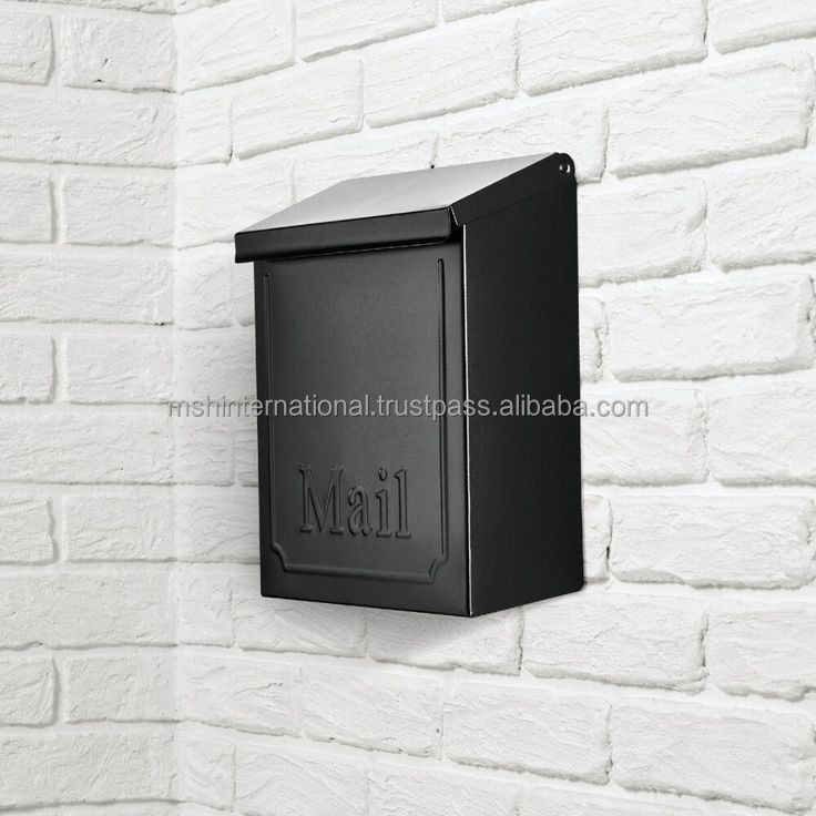 New Arrive Apartment Wall/door Mounted Stainless Steel Smart Home Parcel Letter Drop Box For Package Mailbox