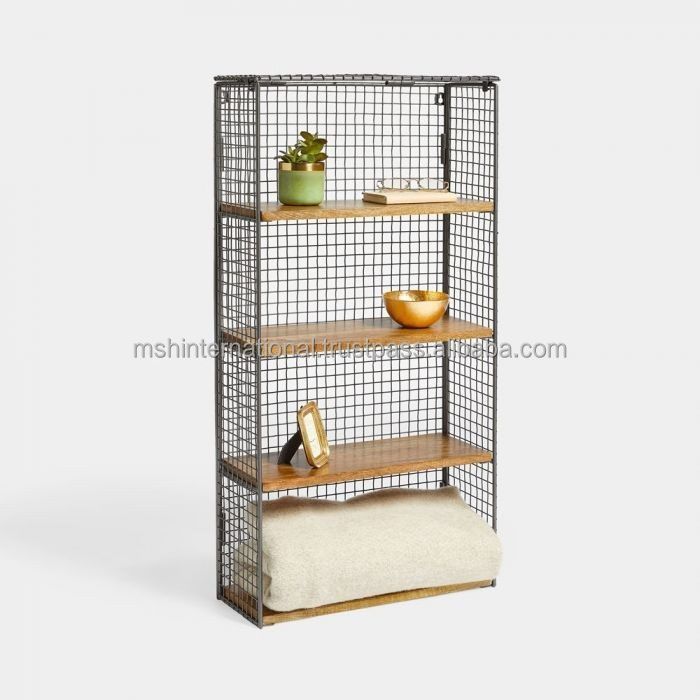 Grids Storage Bins Modular Bookshelf Closet Cabinet Shelf Wire Cube Storage Organizer