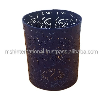 Iron Votive Candle Holder For Decoration Of Festivals And Wedding With Luxury Etching Design In Hot Selling At Best Price & Bulk