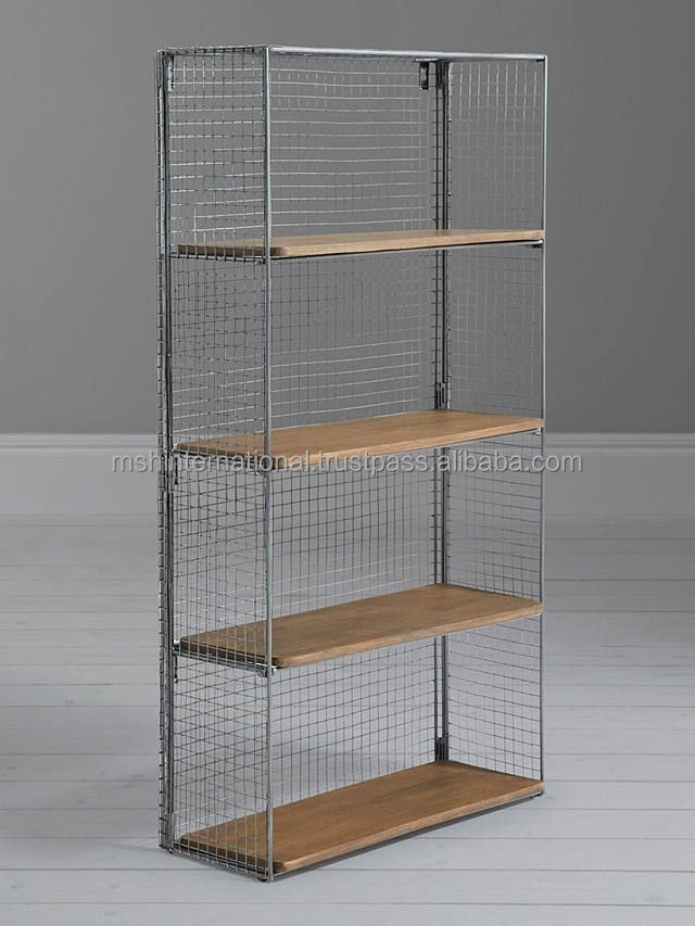 Grids Storage Bins Modular Bookshelf Closet Cabinet Shelf Wire Cube Storage Organizer