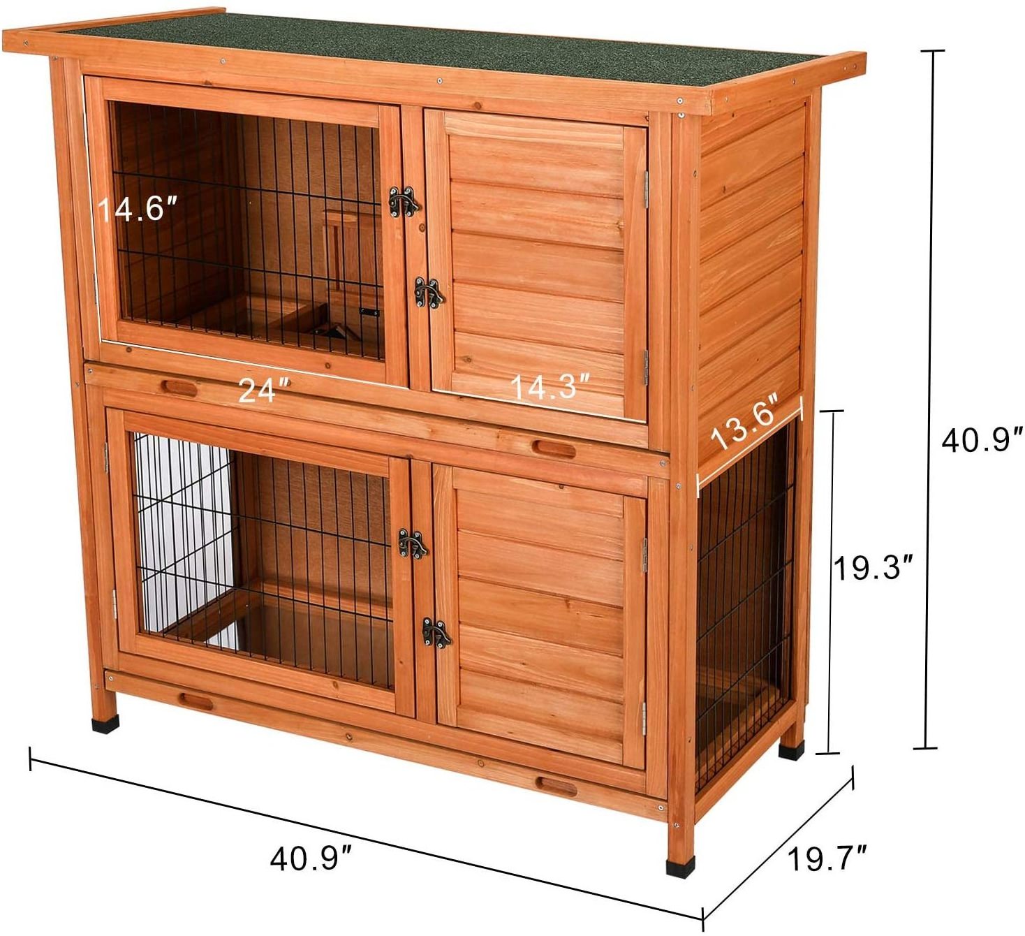 Topnotch Weatherproof Indoor Outdoor Wooden Bunny Rabbit Hutches or bird cage budgie