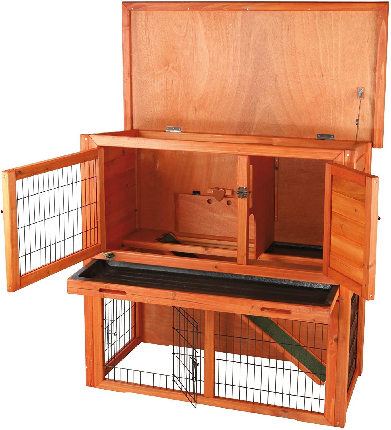 Topnotch Weatherproof Indoor Outdoor Wooden Bunny Rabbit Hutches or bird cage budgie