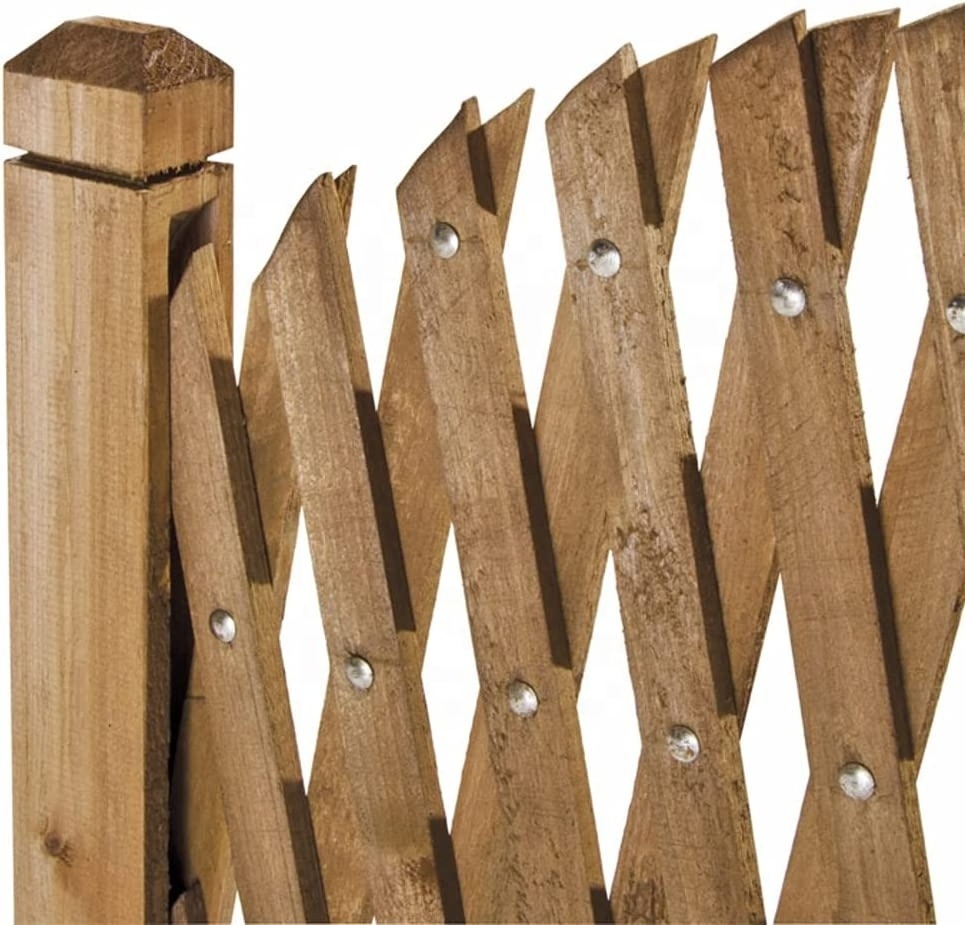 Decorative Garden Fence Frame Trellis Plant Expandable Fencing for ...