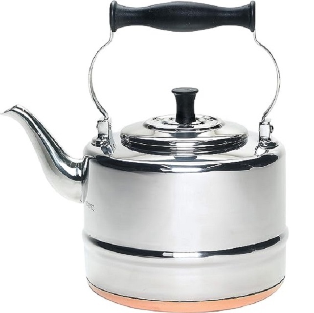 2023 Best Selling Product Metal Coffee Tea Pot With Green Indoor Parties Tea Serving Pot Kitchen Accessories For Home