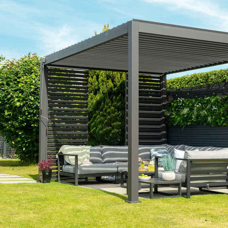 Automatic Pergola Retractable Roof Shade Outdoor Pergola and Canopy Gazebo Pergola