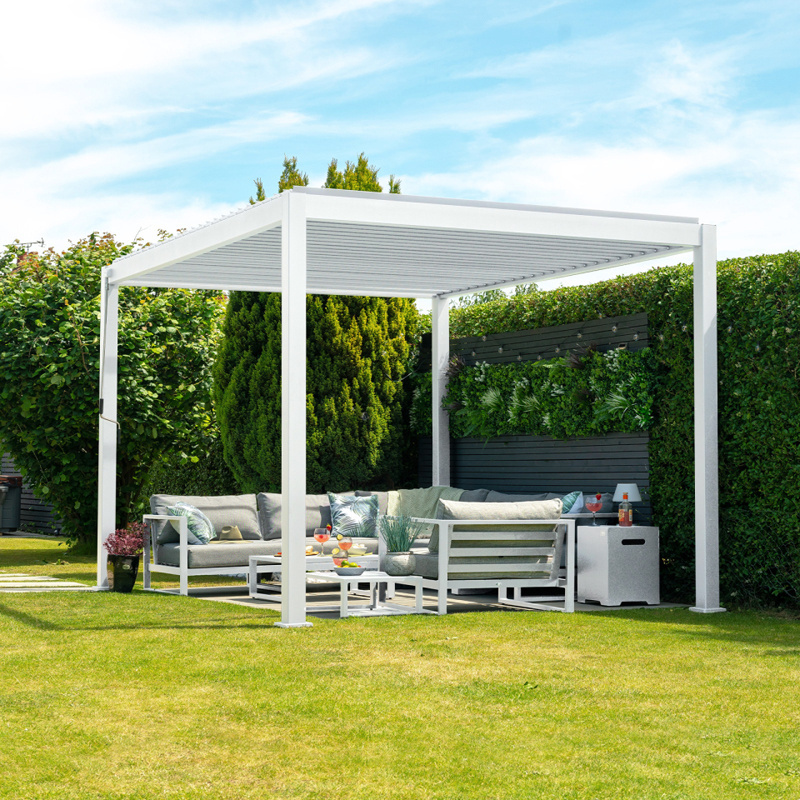 Automatic Pergola Retractable Roof Shade Outdoor Pergola and Canopy Gazebo Pergola