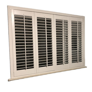 Durable design interior pvc windows plantation shutter and windows blinds shades  australia america england supplier