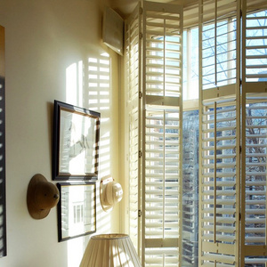 Durable design pvc windows plantation shutter and windows blinds shades supplier