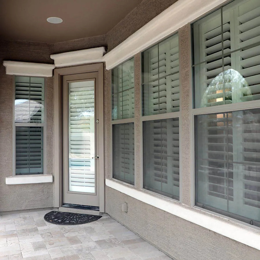 Wholesale Price Pvc Plantation Shutter Blade Louver Custom Made Solid Wood Shutter Plantation Shutter Basswood