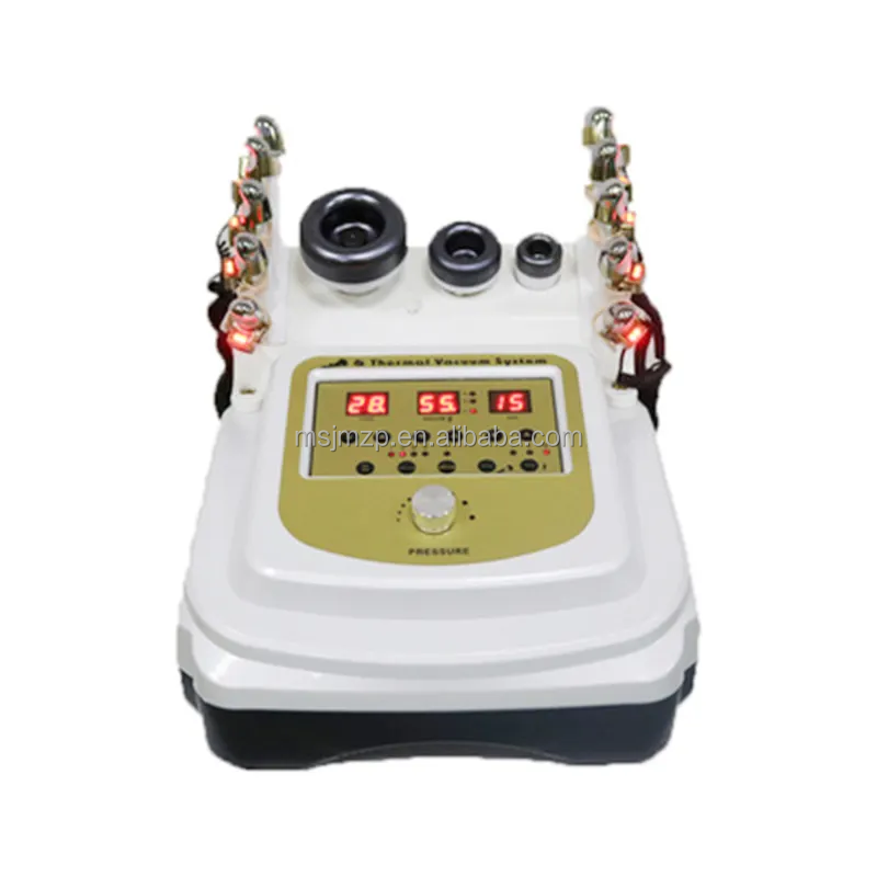 Hot selling Portable Body massage vacuum microcurrent Galvanic golden finger RF EMS facial body beauty device