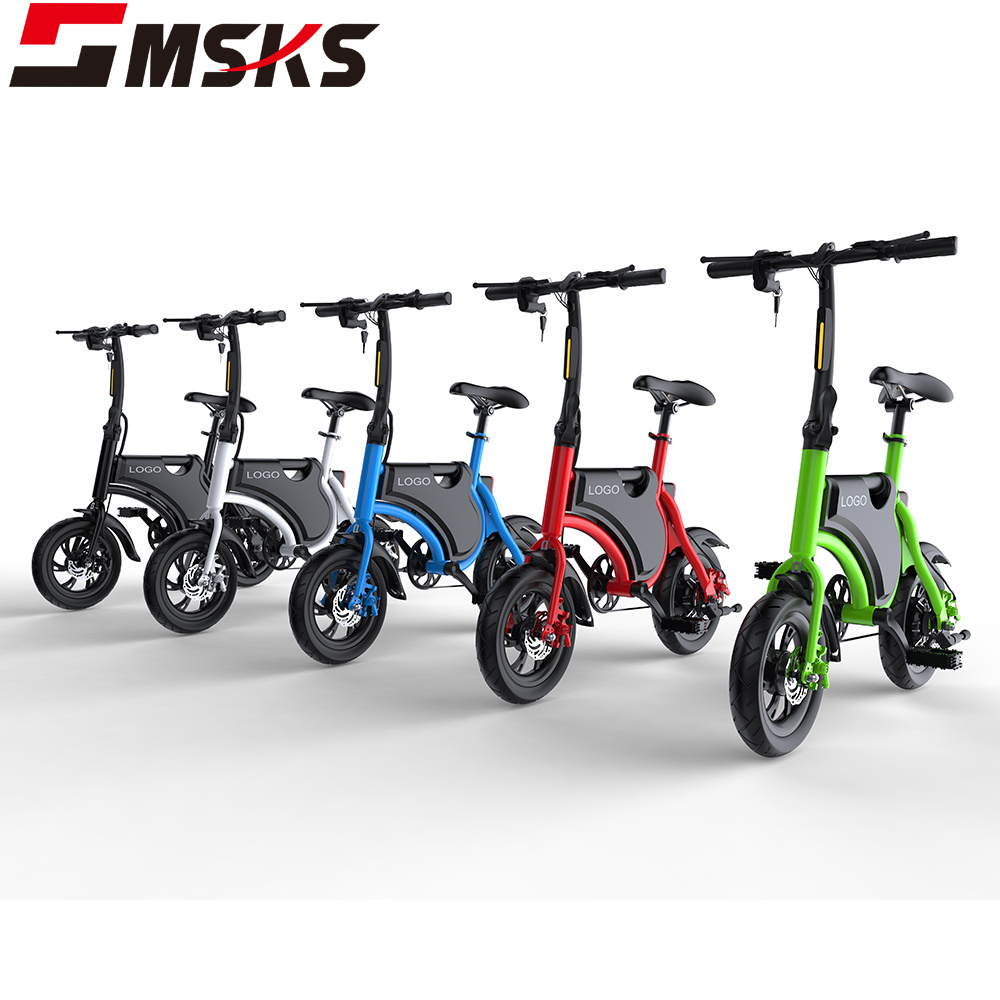 Factory direct electric bicycle drop shipping Wholesale Price Lithium Battery scooters Front Pole Folded Electric Bike