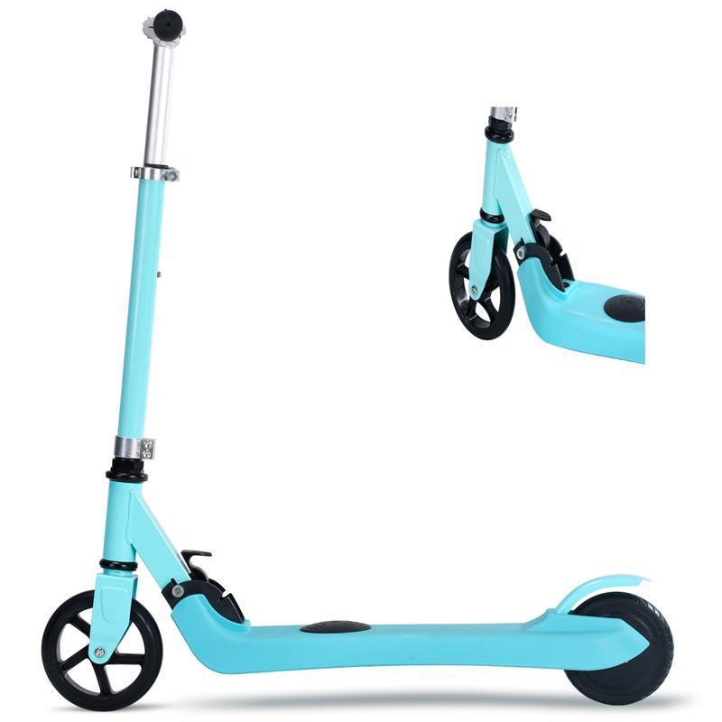 Portable Cute Electric Scooters Fashionable E-scooter 100W 4.5inch Tire Ebike Pink Foldable Scooter For Children