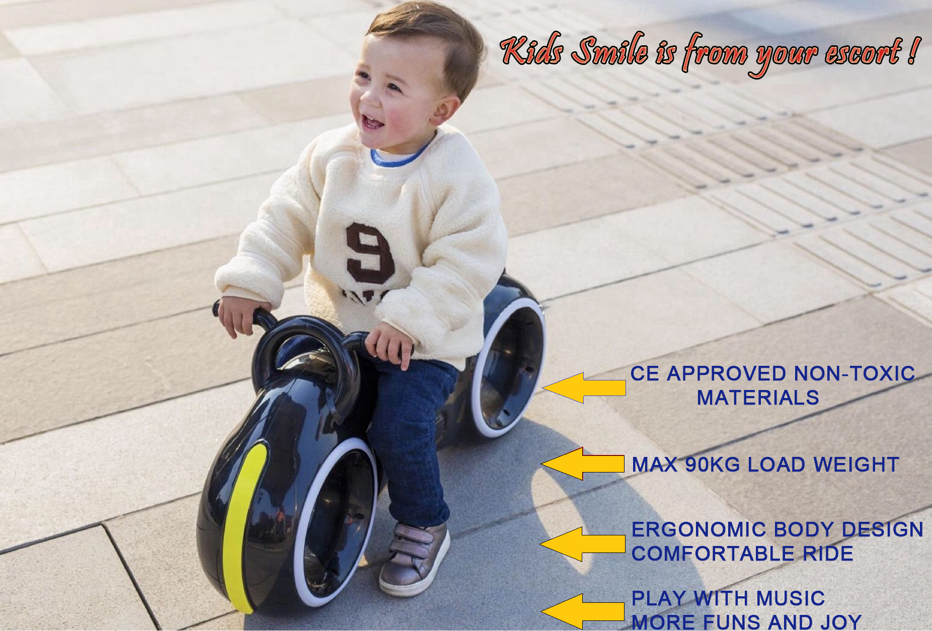 2021 cheap safer Children music sparkle baby like Ride on car Motorcycle Kids Toy Electric Scooter